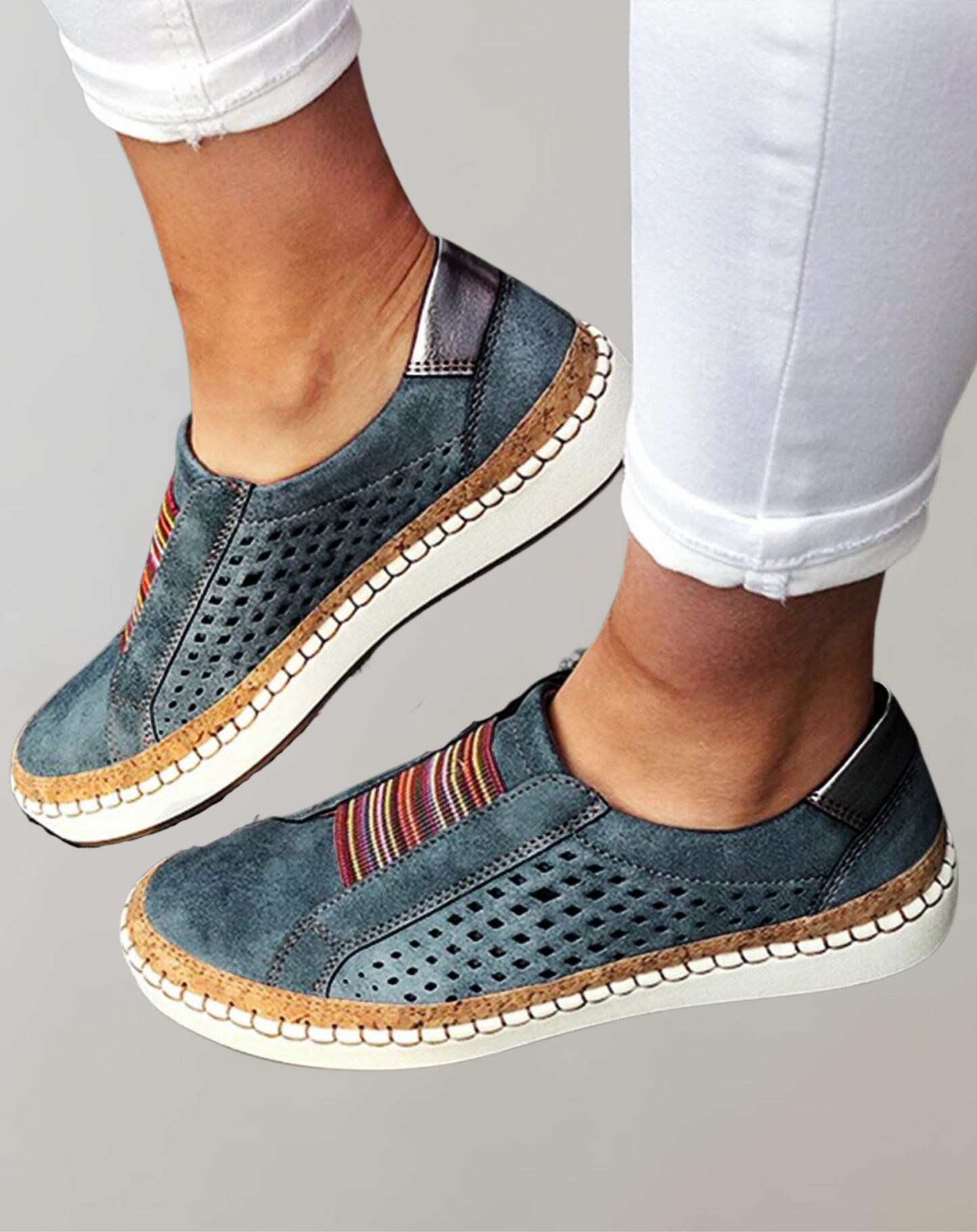 Violet | Baskets Orthopédiques Slip-On Femmes