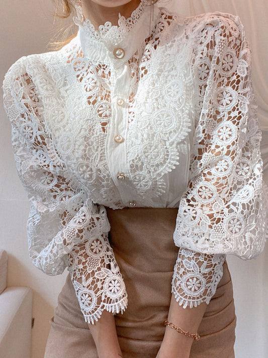 Raymonda | Blouse en dentelle chic et élégante